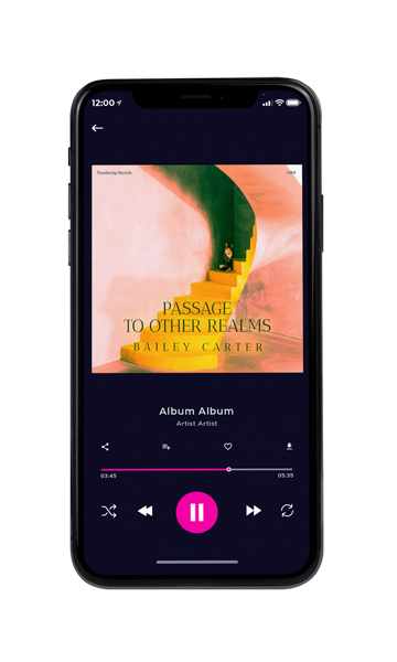 Tablet view of Premade Rock,Punk & Alternative Album Cover - Apricot Peach #17080 | AlbumArtZone*
