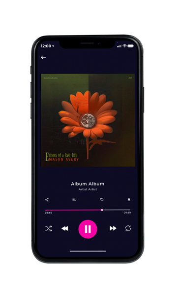 Tablet view of Premade Contemporary Music Album Cover - Oil #17092 | AlbumArtZone*