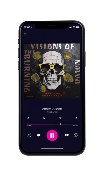 Tablet view of Premade Rock,Punk & Alternative Album Cover - Mine Shaft #17101 | AlbumArtZone*