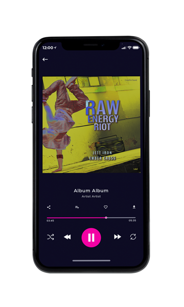 Tablet view of Premade Dance & House Album Cover - Husk #17112 | AlbumArtZone*
