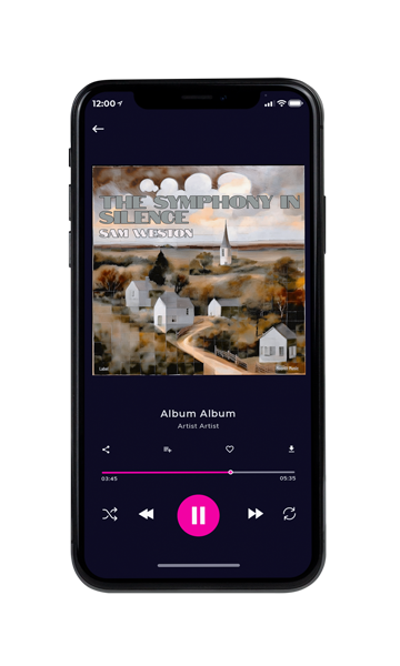 Tablet view of Premade Country & Acoustic Book Cover - Pale Oyster #17128 | AlbumArtZone*