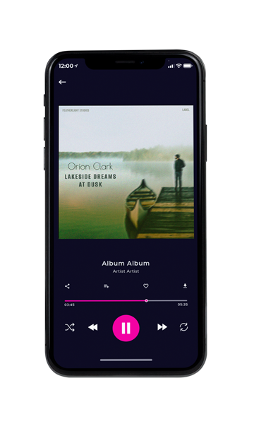 Tablet view of Premade Country & Acoustic Book Cover - Celeste #17190 | AlbumArtZone*