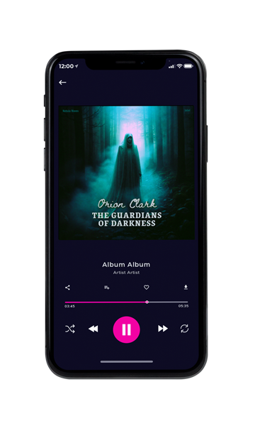 Tablet view of Premade Electronica & Ambient Album Cover - Aztec #17202 | AlbumArtZone*