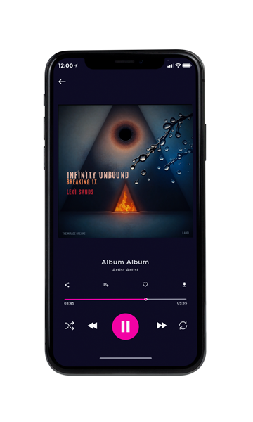 Tablet view of Premade Contemporary Music Album Cover - Ebony Clay #17267 | AlbumArtZone*