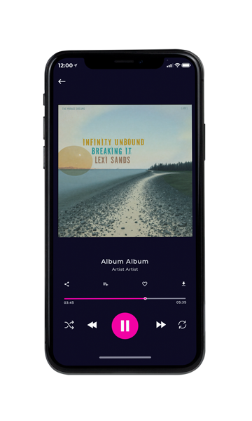 Tablet view of Premade Electronica & Ambient Album Cover - Eagle #17270 | AlbumArtZone*