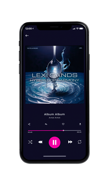 Tablet view of Premade Pop Album Cover - Big Stone #17290 | AlbumArtZone*