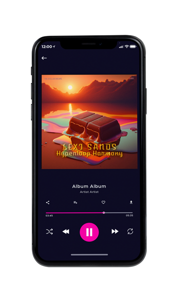 Tablet view of Premade Electronica & Ambient Album Cover - Nutmeg #17302 | AlbumArtZone*