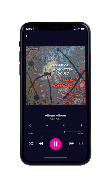 Tablet view of Premade Electronica & Ambient Album Cover - Flint #17315 | AlbumArtZone*