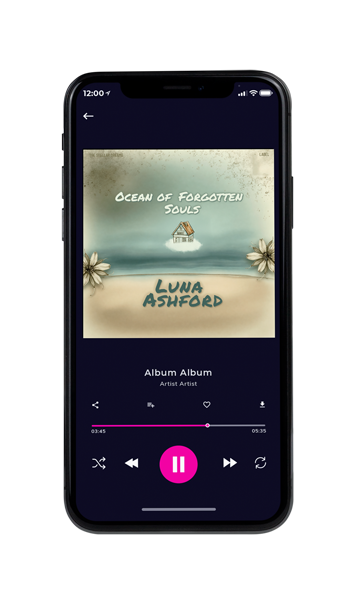 Tablet view of Premade Indie & Folk Music Album Cover - Taupe Gray #17316 | AlbumArtZone*