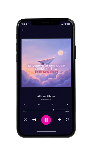 Tablet view of Premade Electronica & Ambient Album Cover - London Hue #17334 | AlbumArtZone*
