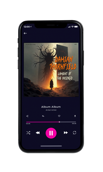 Tablet view of Premade Electronica & Ambient Album Cover - Armadillo #17354 | AlbumArtZone*