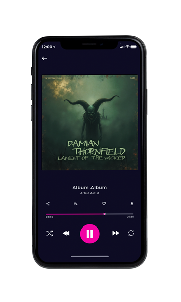 Tablet view of Premade Electronica & Ambient Album Cover - Heavy Metal #17366 | AlbumArtZone*