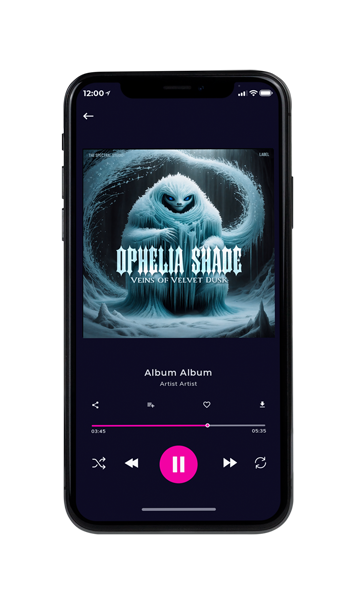 Tablet view of Premade Electronica & Ambient Album Cover - Outer Space #17378 | AlbumArtZone*