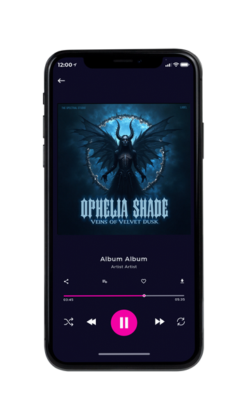 Tablet view of Premade Electronica & Ambient Album Cover - Big Stone #17380 | AlbumArtZone*