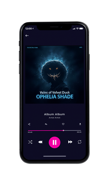 Tablet view of Premade Electronica & Ambient Album Cover - Firefly #17383 | AlbumArtZone*