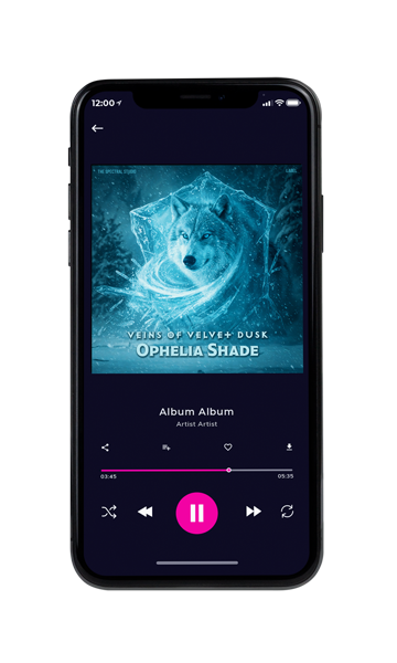 Tablet view of Premade Electronica & Ambient Book Cover - Ming #17388 | AlbumArtZone*
