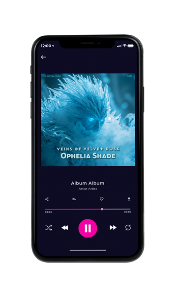 Tablet view of Premade Electronica & Ambient Album Cover - Calypso #17389 | AlbumArtZone*