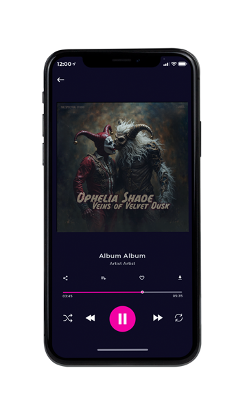 Tablet view of Premade Electronica & Ambient Book Cover - Shark #17413 | AlbumArtZone*