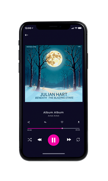 Tablet view of Premade Electronica & Ambient Album Cover - Casal #17419 | AlbumArtZone*