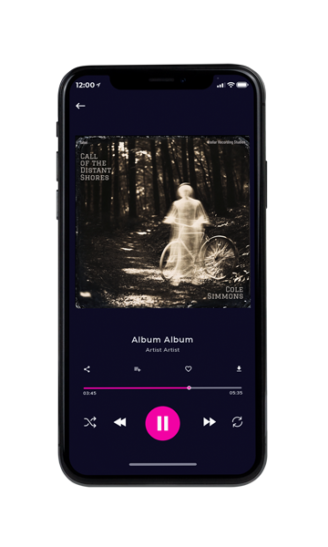 Tablet view of Premade Electronica & Ambient Album Cover - Zeus #17449 | AlbumArtZone*