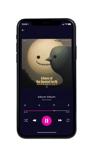 Tablet view of Premade Electronica & Ambient Album Cover - Armadillo #17498 | AlbumArtZone*