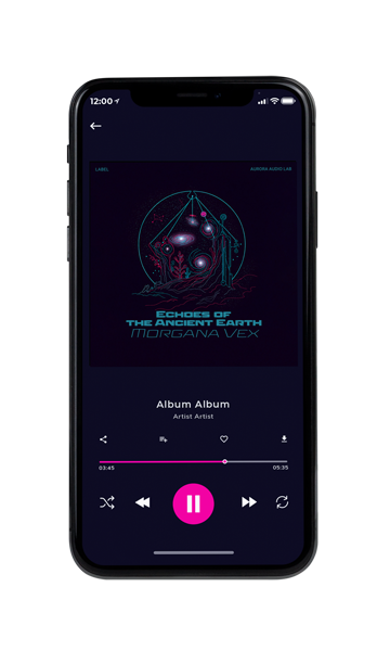 Tablet view of Premade Electronica & Ambient Album Cover - Haiti #17503 | AlbumArtZone*