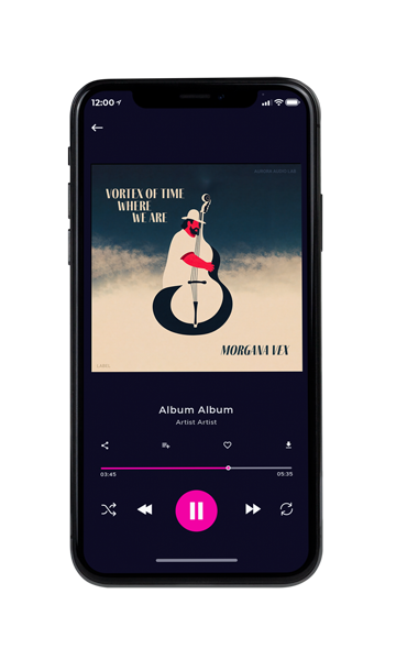 Tablet view of Premade Traditional Jazz & Blues Album Cover - Hampton #17534 | AlbumArtZone*