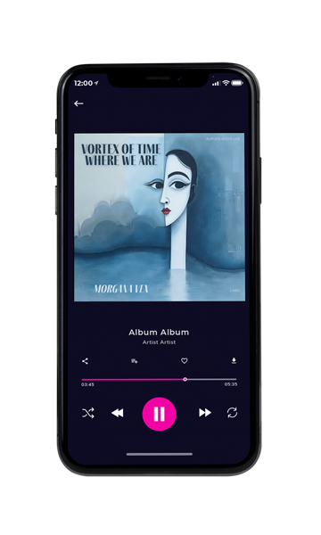 Tablet view of Premade Contemporary Music Book Cover - Bermuda Gray #17535 | AlbumArtZone*