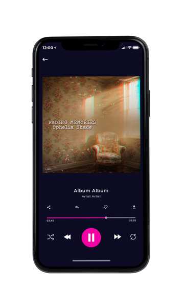 Tablet view of Premade Indie & Folk Music Album Cover - Shadow #17577 | AlbumArtZone*