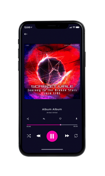 Tablet view of Premade Rock,Punk & Alternative Album Cover - Persian Red #17606 | AlbumArtZone*