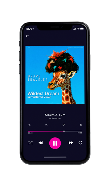 Tablet view of Premade Pop Album Cover - Picton Blue #17645 | AlbumArtZone*