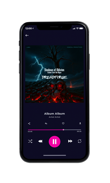 Tablet view of Premade Heavy Metal & Gothic Metal Album Cover - Bunker #17656 | AlbumArtZone*