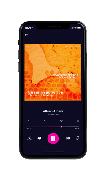 Tablet view of Premade Electronica & Ambient Album Cover - Sea Buckthorn #17679 | AlbumArtZone*
