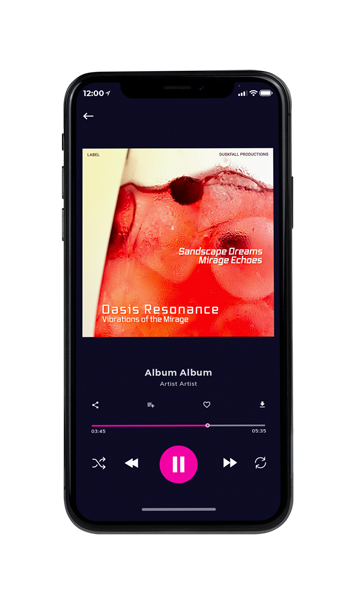 Tablet view of Premade Electronica & Ambient Album Cover - Jaffa #17681 | AlbumArtZone*