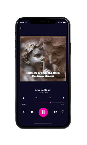 Tablet view of Premade Classical & Romantic Music Album Cover - Kabul #17684 | AlbumArtZone*