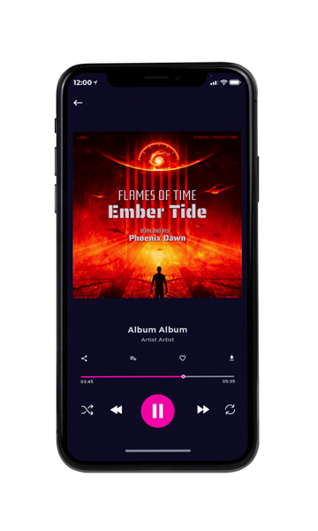 Tablet view of Premade Electronica & Ambient Album Cover - Wood Bark #17686 | AlbumArtZone*