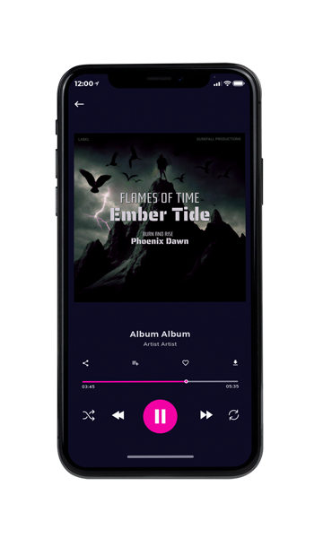 Tablet view of Premade Electronica & Ambient Album Cover - Woodsmoke #17687 | AlbumArtZone*