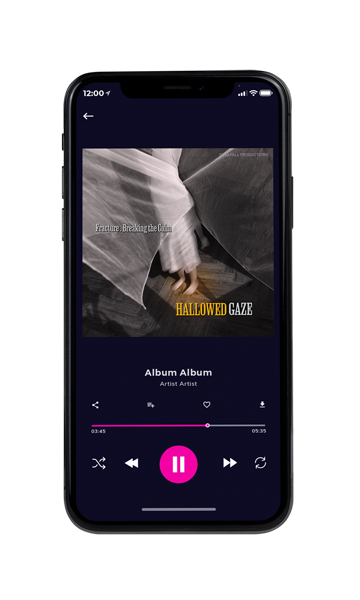 Tablet view of Premade Contemporary Music Album Cover - Merlin #17728 | AlbumArtZone*