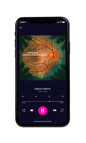 Tablet view of Premade Contemporary Music Album Cover - Rangitoto #17741 | AlbumArtZone*