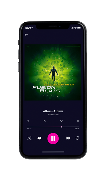 Tablet view of Premade Dance & House Album Cover - Black #17770 | AlbumArtZone*