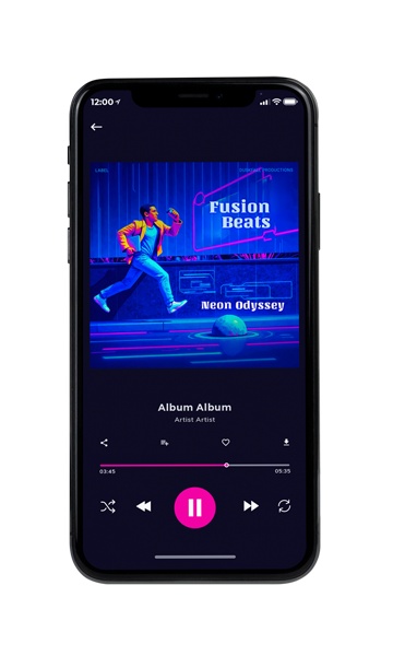 Tablet view of Premade Dance & House Album Cover - International Klein Blue #17777 | AlbumArtZone*