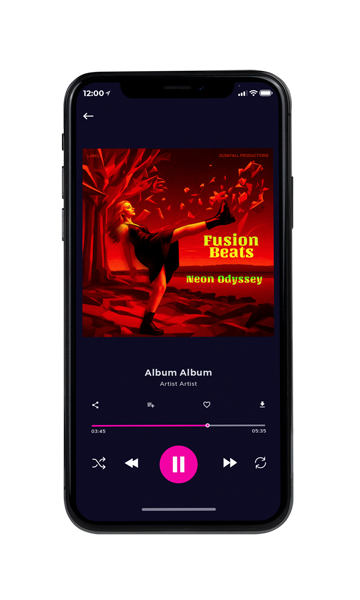 Tablet view of Premade Pop Album Cover - Rustic Red #17778 | AlbumArtZone*