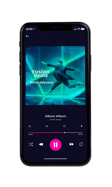 Tablet view of Premade Dance & House Album Cover - Blue Lagoon #17779 | AlbumArtZone*