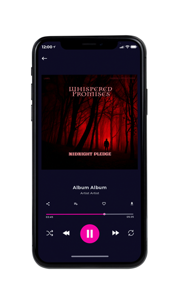 Tablet view of Premade Electronica & Ambient Album Cover - Asphalt #17800 | AlbumArtZone*