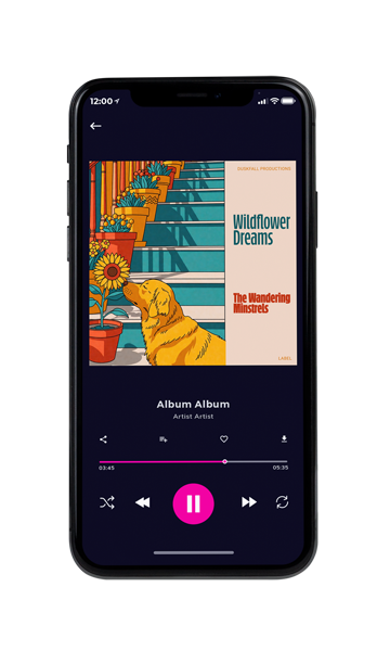 Tablet view of Premade Indie & Folk Music Album Cover - William #17804 | AlbumArtZone*