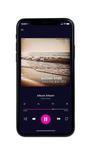 Tablet view of Premade Indie & Folk Music Album Cover - Akaroa #17826 | AlbumArtZone*