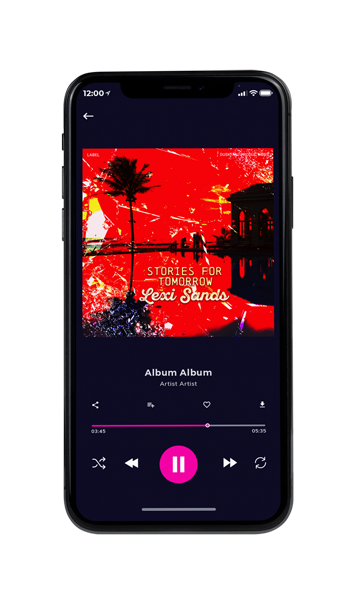 Tablet view of Premade Pop Album Cover - Pomegranate #17897 | AlbumArtZone*