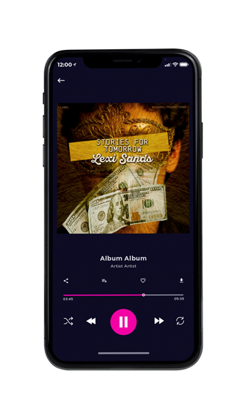 Tablet view of Premade Pop Album Cover - Laser #17899 | AlbumArtZone*