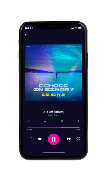 Tablet view of Premade Electronica & Ambient Album Cover - Governor Bay #18030 | AlbumArtZone*