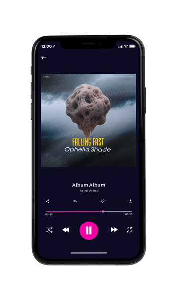 Tablet view of Premade Electronica & Ambient Album Cover - Tuna #18049 | AlbumArtZone*